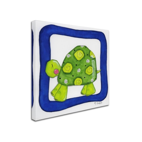 Maureen Lisa Costello 'Favorite Pets Turtle' Canvas Art,14x14